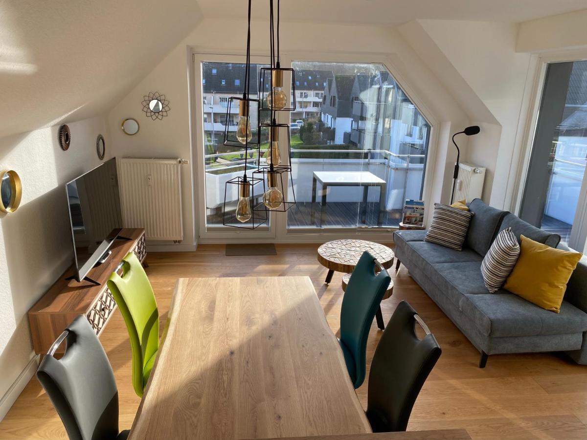 Beach House II - Penthousewohnung In Bestlage Mit Sonniger Dachterrasse Und Top Meerblick Harrislee Dış mekan fotoğraf