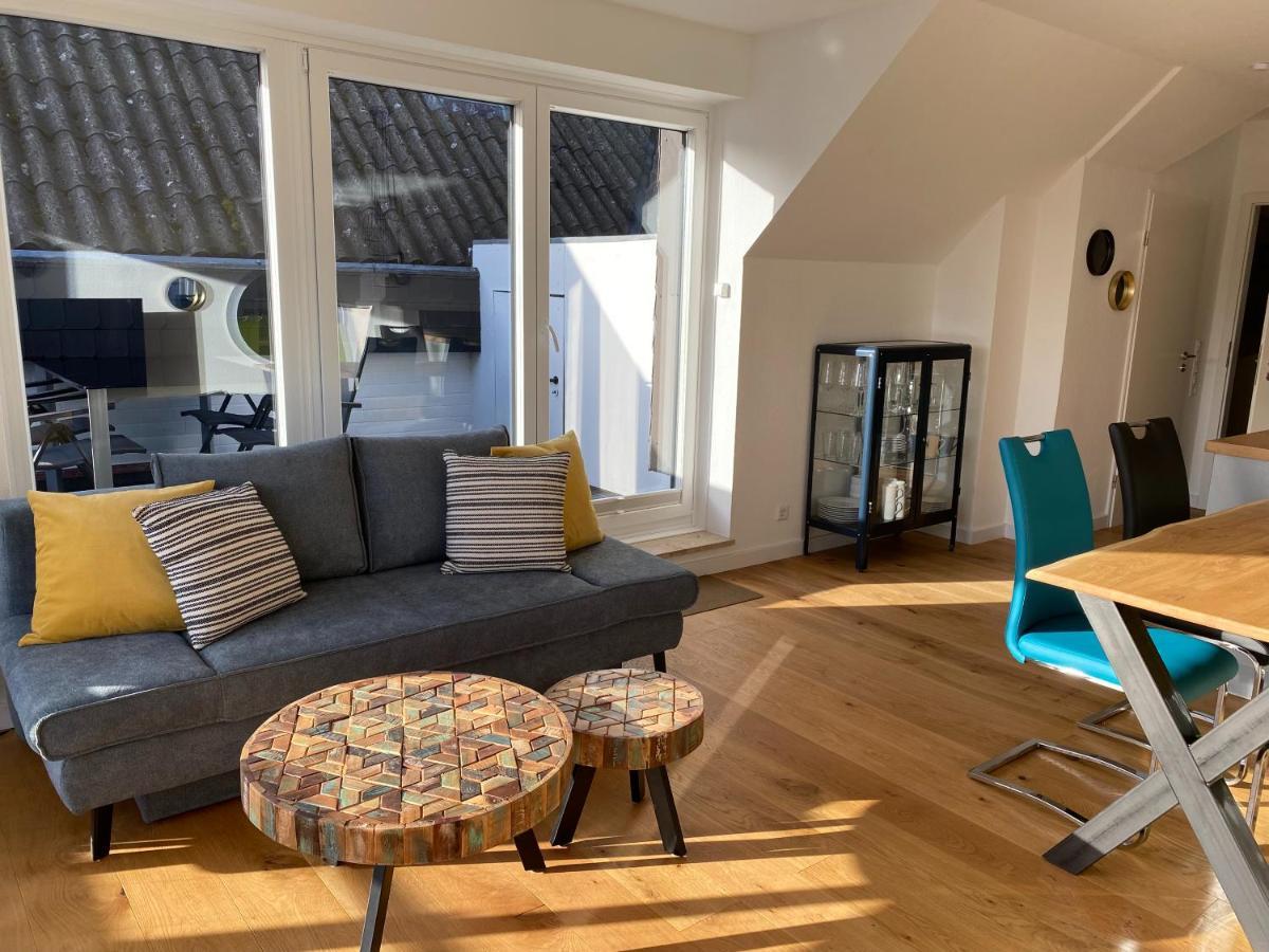 Beach House II - Penthousewohnung In Bestlage Mit Sonniger Dachterrasse Und Top Meerblick Harrislee Dış mekan fotoğraf