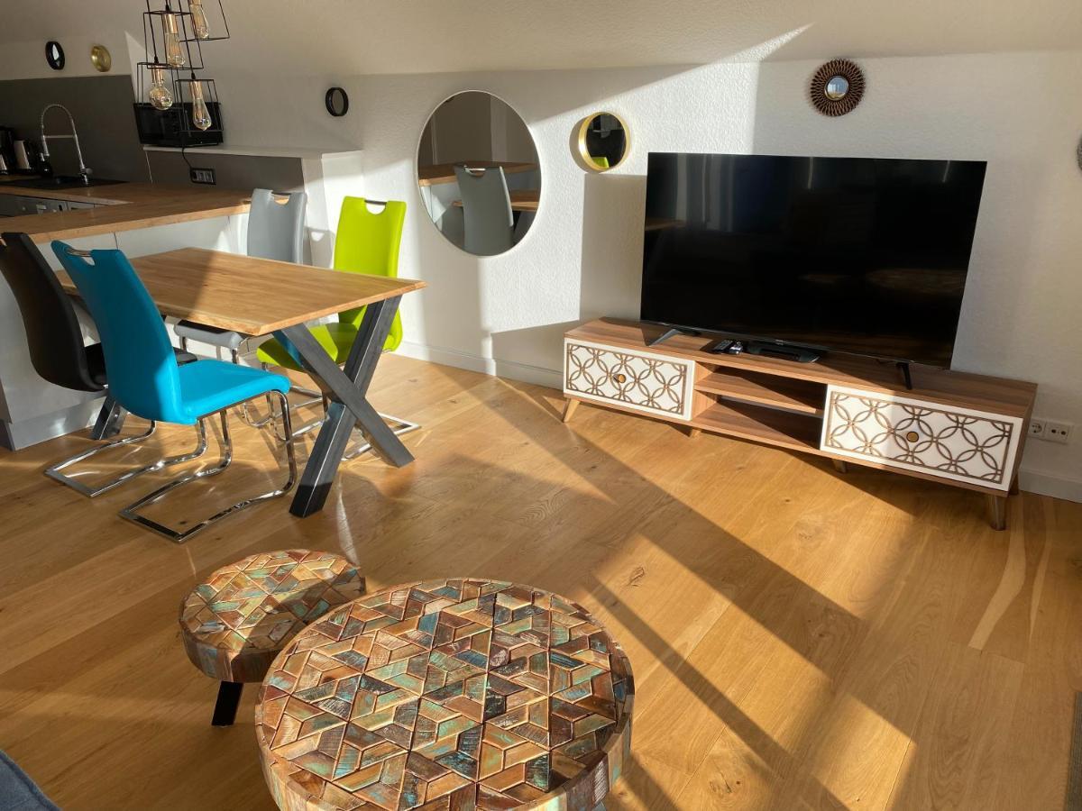 Beach House II - Penthousewohnung In Bestlage Mit Sonniger Dachterrasse Und Top Meerblick Harrislee Dış mekan fotoğraf