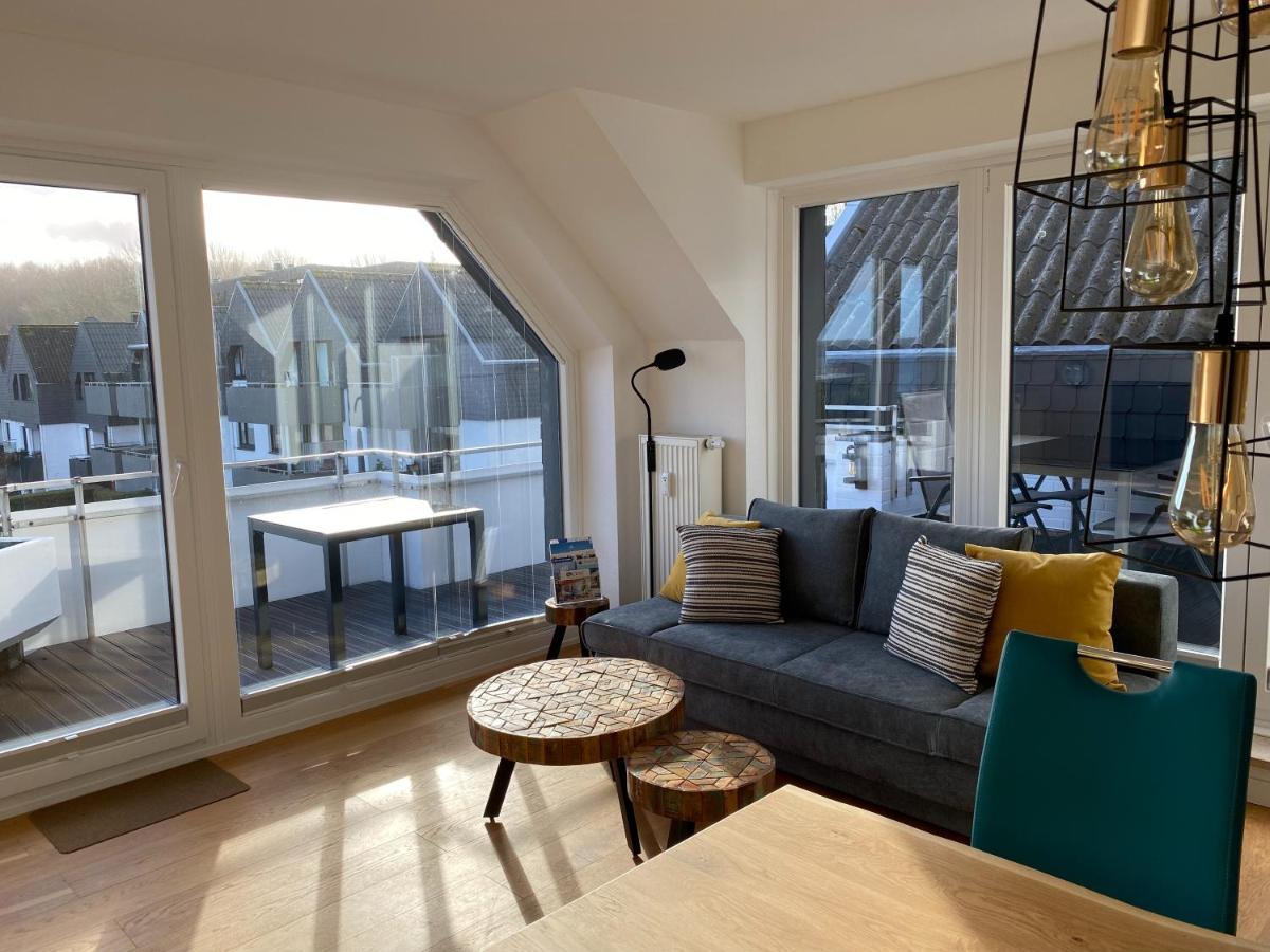 Beach House II - Penthousewohnung In Bestlage Mit Sonniger Dachterrasse Und Top Meerblick Harrislee Dış mekan fotoğraf