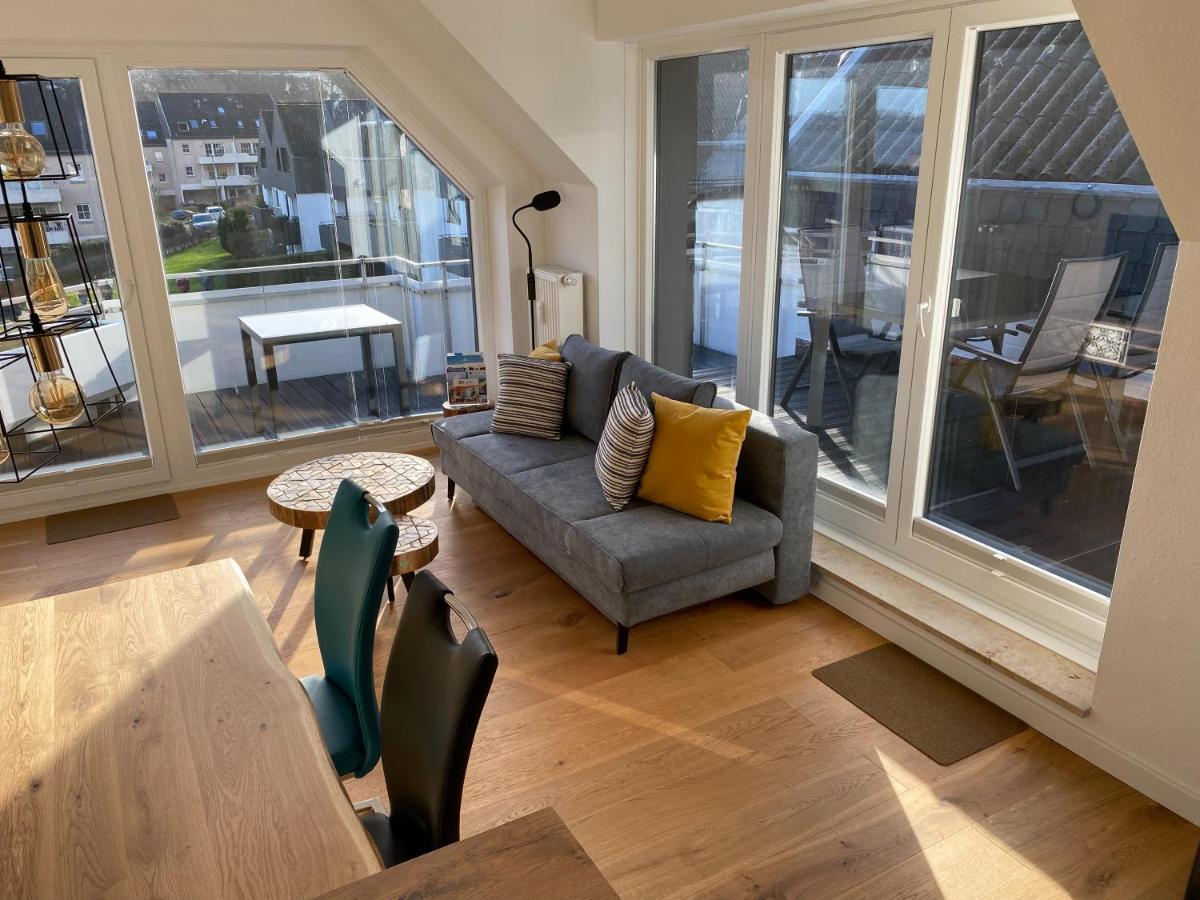Beach House II - Penthousewohnung In Bestlage Mit Sonniger Dachterrasse Und Top Meerblick Harrislee Dış mekan fotoğraf